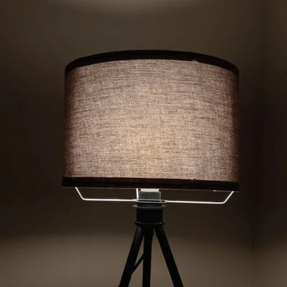 Rich Brown Tripod Floor Lamp | Solving Room Flatness with 30,000-Hour Dimmable Depth.