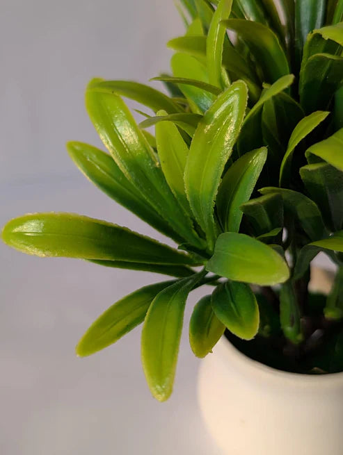 Faux Potted Greenery Plant | Low-Maintenance Decor Solution for Home & Office