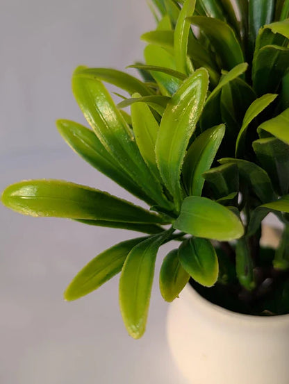 Faux Potted Greenery Plant | Low-Maintenance Decor Solution for Home & Office